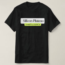 シリコン高原バンガロール座標Tシャツ