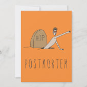 シリコン・バレーの挨拶状でだけ: 死後 カード (正面)