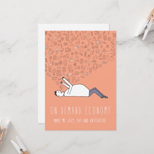 シリコン・バレーの挨拶状でだけ: 要求に応じて カード (正面/裏面インサイチュ)