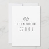 シリコン・バレーの挨拶状でだけ: 127.0.0.1 カード (正面)