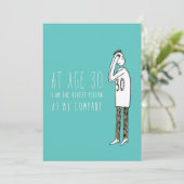 シリコン・バレーの挨拶状でだけ: 30歳 カード (スタンド正面)