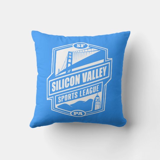シリコン・バレーはリーグを遊ばします クッション (裏面)