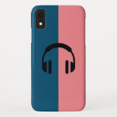 シリコーンソフトフィニズム付きiPadケース Case-Mate iPhoneケース (裏面)