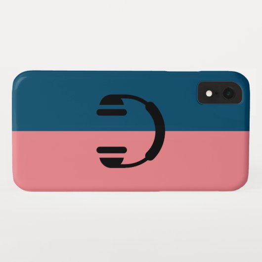 シリコーンソフトフィニズム付きiPadケース Case-Mate iPhoneケース (裏面(横))