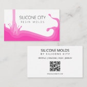 シリコーン樹脂モールド 名刺 (正面/裏面)