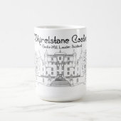シリスタン城 スコットランド コーヒーマグカップ (中央)