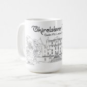 シリスタン城 スコットランド コーヒーマグカップ (正面左)