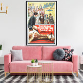 シリュクス素晴らし運動写真 キャンバスプリント (インサイチュ (リビング))