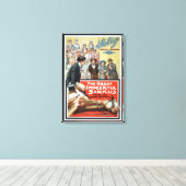 シリュクス素晴らし運動写真 キャンバスプリント (インサイチュ (ウッドフロア))