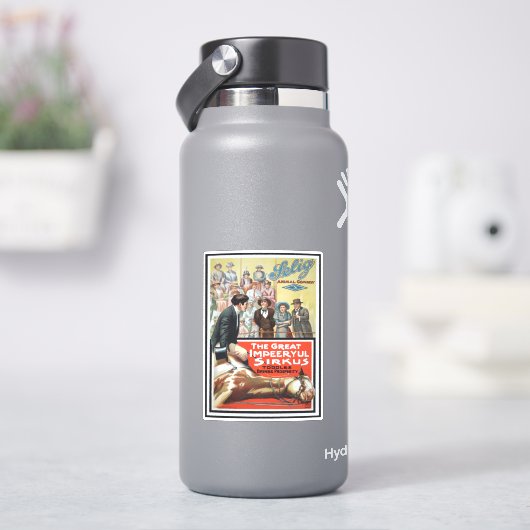 シリュクス素晴らし運動写真 シール (HydroFlask)