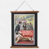 シリュクス素晴らし運動写真 吊り下げ型タペストリー (正面)