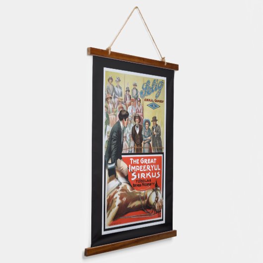 シリュクス素晴らし運動写真 吊り下げ型タペストリー (傾斜あり)