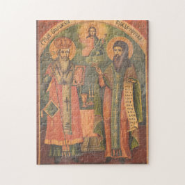 シリルとメソジウス正統キリスト教のアイコン ジグソーパズル