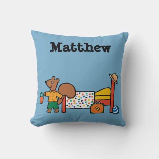 シリル休暇のリス クッション (正面)