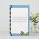 シリル休暇のリス 便箋 (スタンド正面)