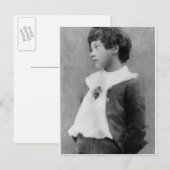 シリル・ウィルド， c.1890 ポストカード (正面/裏面)