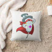 シリンジとナースとしての英雄 クッション (ブランケット)