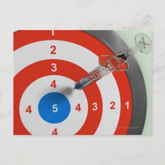 シリンジダーツ ポストカード (正面)