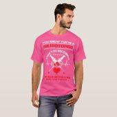 シリンジフロートミスト静脈切開術ハート脈 Tシャツ (正面フル)