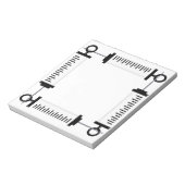 シリンジメモ帳 ノートパッド (回転)