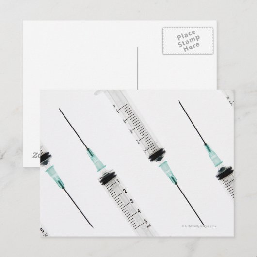 シリンジ4 ポストカード (正面/裏面)