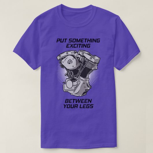 シリンダエンジンブロック機引用文衣類駆動装置 Tシャツ (デザイン正面)