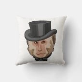 シリンダー付きサル クッション (裏面)