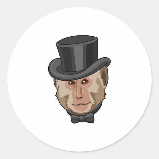 シリンダー付きサル ラウンドシール (正面)