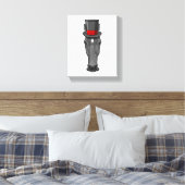 シリンダー付き馬 キャンバスプリント (インサイチュ (寝室))