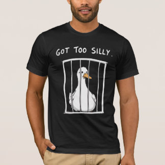 シリーすぎるガチョウTシャツ  冗談好きな人向けのカモのデザイン Tシャツ