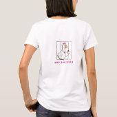 シリーなガチョウTシャツ Tシャツ (裏面)