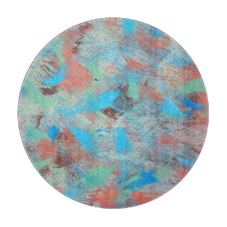 シリーカラフルズ:抽象芸術バックグラウンドテクスチャ カッティングボード