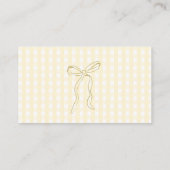 シリーガチョウ 赤ちゃんお披露目パーティーのお菓子の数 エンクロージャーカード (裏面)
