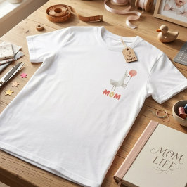 シリーガーズママ ピンクの誕生日パーティー マザーギフト Tシャツ