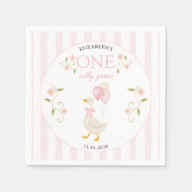 シリーグースの女の子 1歳の誕生日 ピンク