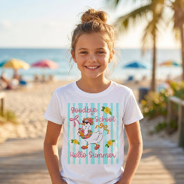 シリーグース こんにちは サマーパーティー ストライプ Tシャツ