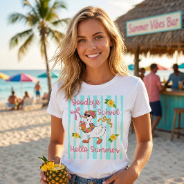 シリーグース ハローサマーパーティストライプTシャツ Tシャツ