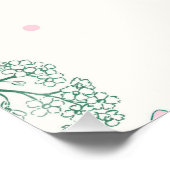 シリーゴース テーマ かわいいあひる ピンクカスタム ポスター (コーナー)