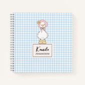シリーゴース ピンクリボン コケティカスタムスクリプト名 ノートブック (正面)