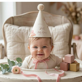 シリーゴース フラワーガーデン キノコ 1歳誕生日 パーティーハット
