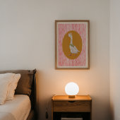  シリーゴース レッドストライプ アートプリント ポスター