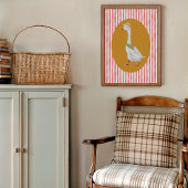  シリーゴース レッドストライプ アートプリント ポスター