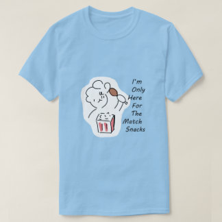シリーサッカー ファン パーカー - 私はただ...のためだけにここにいます  Tシャツ