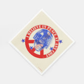 シリーズのナプキンスの平和構築者 スタンダードランチョンナプキン (角)