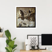 シリーズの一つであるクレタン・ブルと戦うヘラクレス ポスター (ホームオフィス)