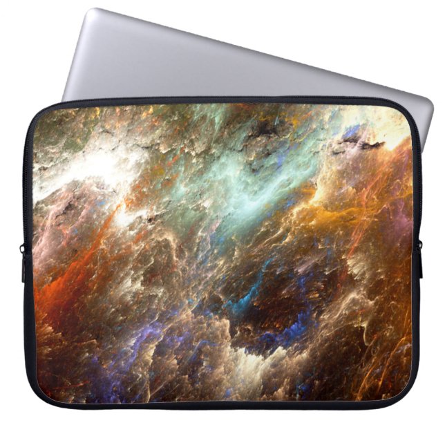 シリーズの色ファンシー絵を描。バックグラウンド ラップトップスリーブ (正面)