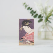 シリーズ美しいのチャーム比較Chausan 名刺 (スタンド正面)