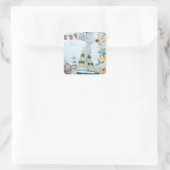 シリーズ航海のデザイン4 スクエアシール (バッグ)