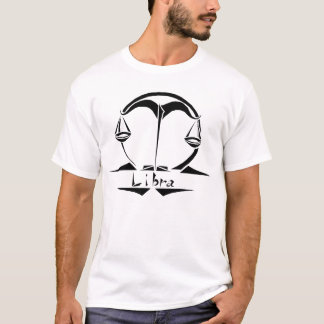 シリーズ1つの天秤座の黒 Tシャツ
