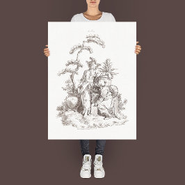 シリーズ「ザ・フォー・エレメンツ」のラ・テール。 ポスター